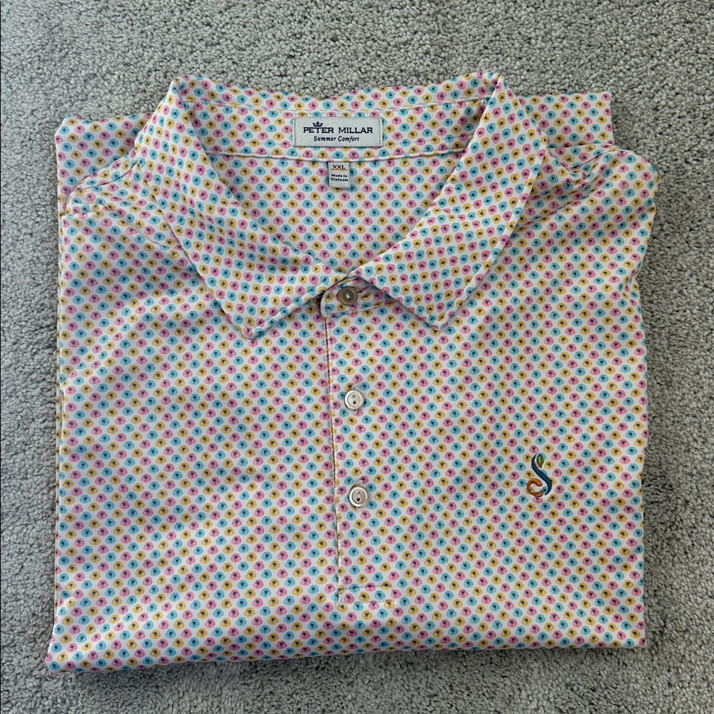 Peter Millar Multicolor Summer Comfort Performance Polo